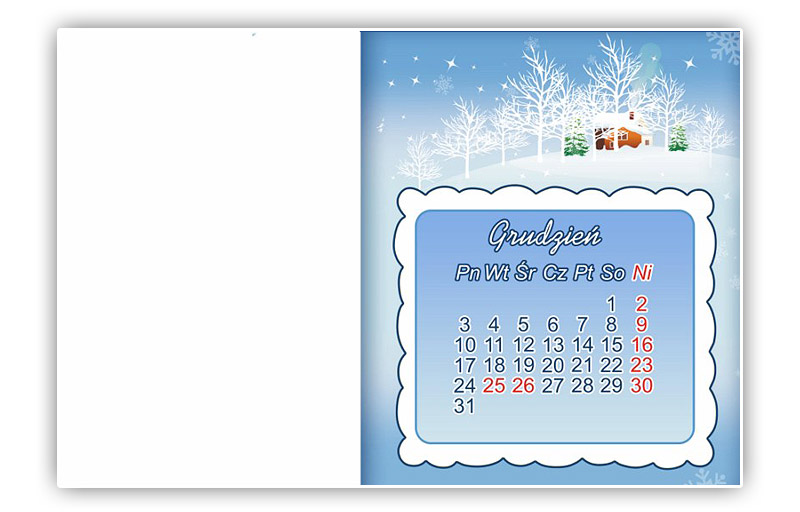 fotokalendarz, kalendarz psd, szablony kalendarze psd