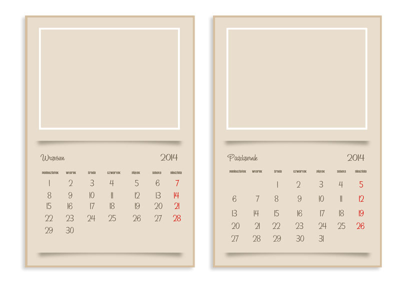 kalendarze, fotokalendarz, fotokalendarze, kalendarz, 2014, psd kalendarium