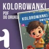 Kolorowanki świąteczne do druku PDF Dla Dzieci święta Mikołaj