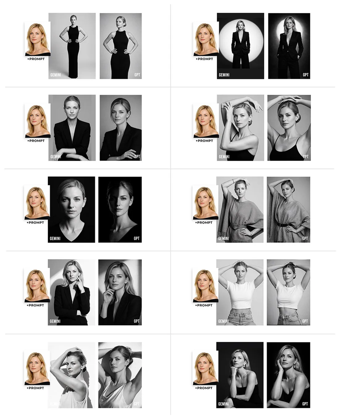 Prompty Sesja Kobieca AI Studio BW – Nano Banana & ChatGPT