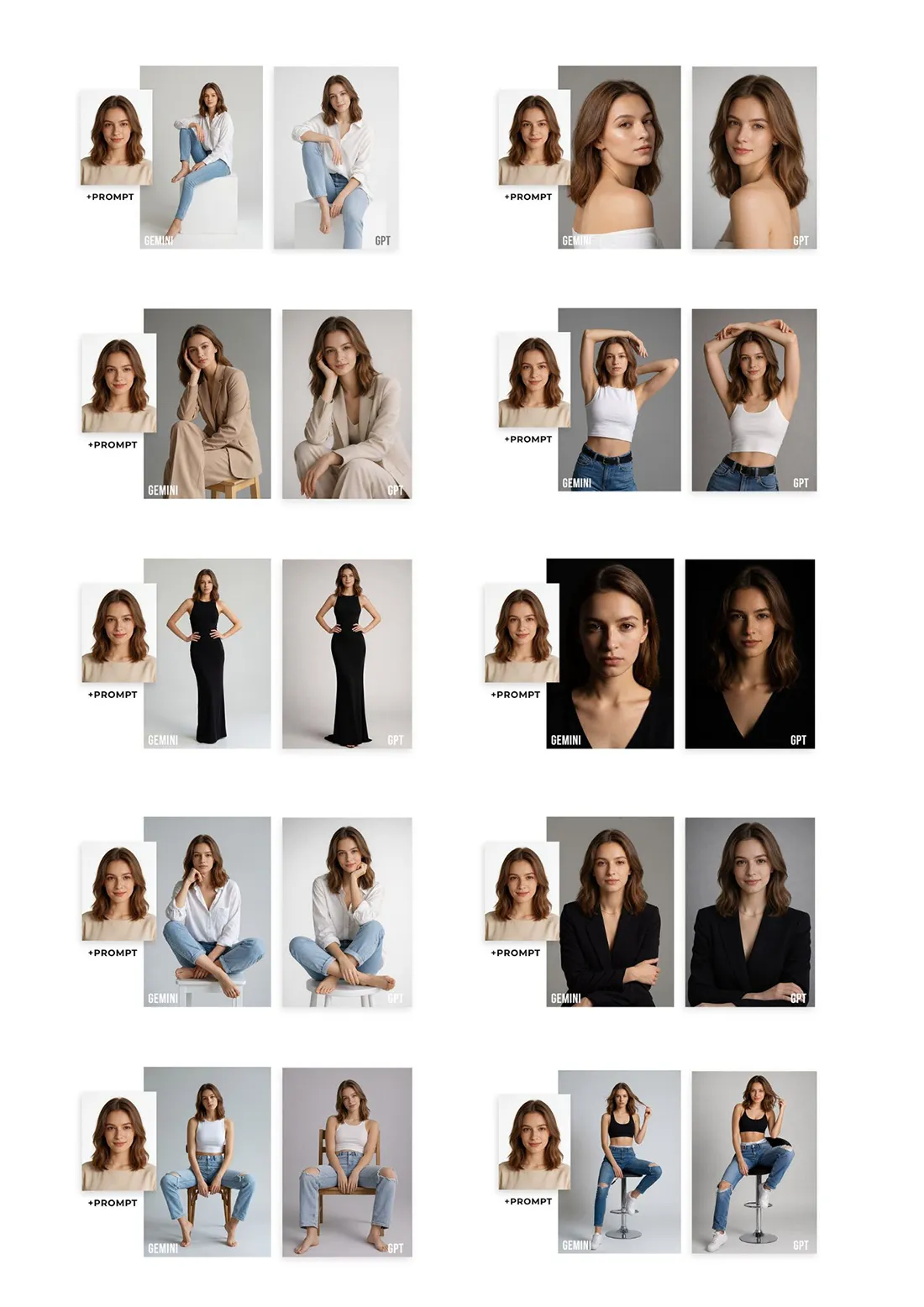 Prompt AI zestaw– Fotografia Portretowa Kolor | 120+ Promptów Nano Banana & ChatGPT