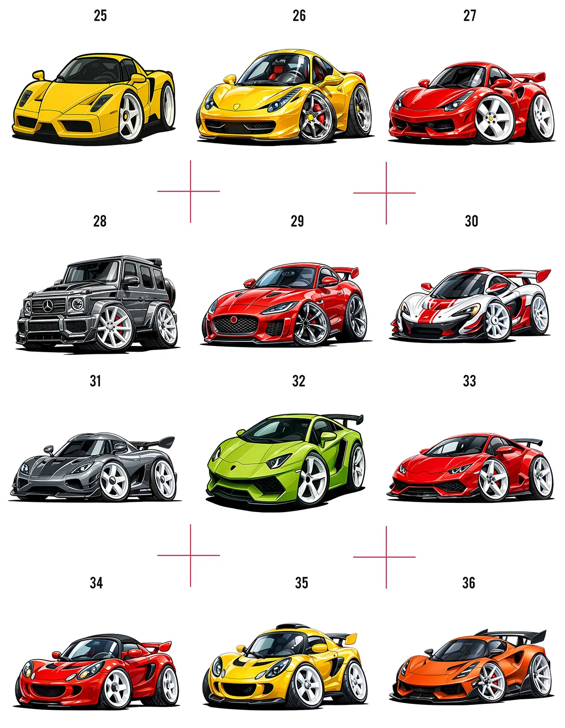 Europejskie Samochody Sportowe auta ferrari mercedes jaguar lotus Koenigsegg