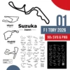 Tory wyścigowe Formuły 1, Projekty F1 2026 SVG