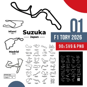 Tory wyścigowe Formuły 1, Projekty F1 2026 SVG