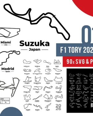 Tory wyścigowe Formuły 1, Projekty F1 2026 SVG