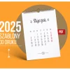 Kalendarz 2025 do Druku A4 Miesięczny 12 Projektów