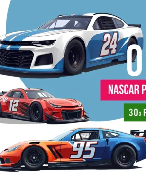 Samochody Nascar Grafiki PNG - Wyścigowe Auta Bez Tła