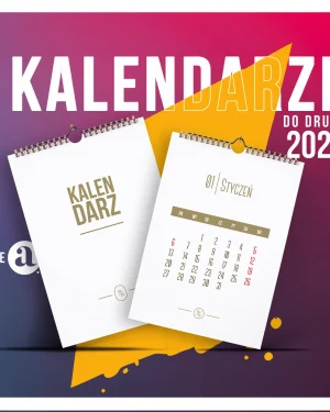 Pobierz Minimalistyczny Kalendarz 2025 PDF A4 – Wydrukuj w Domu