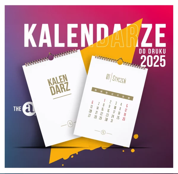 Pobierz Minimalistyczny Kalendarz 2025 PDF A4 – Wydrukuj w Domu