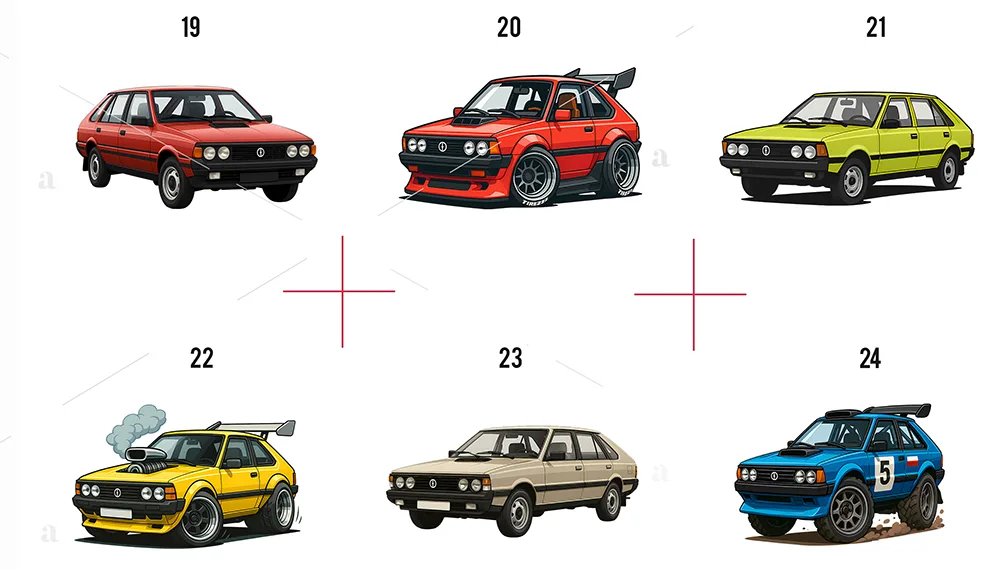 Polonez FSO Grafiki PNG Klasyk Motoryzacji PRL Poldek