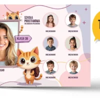 Tablo Maturalne Szablony online na Zakończenie Roku PSD