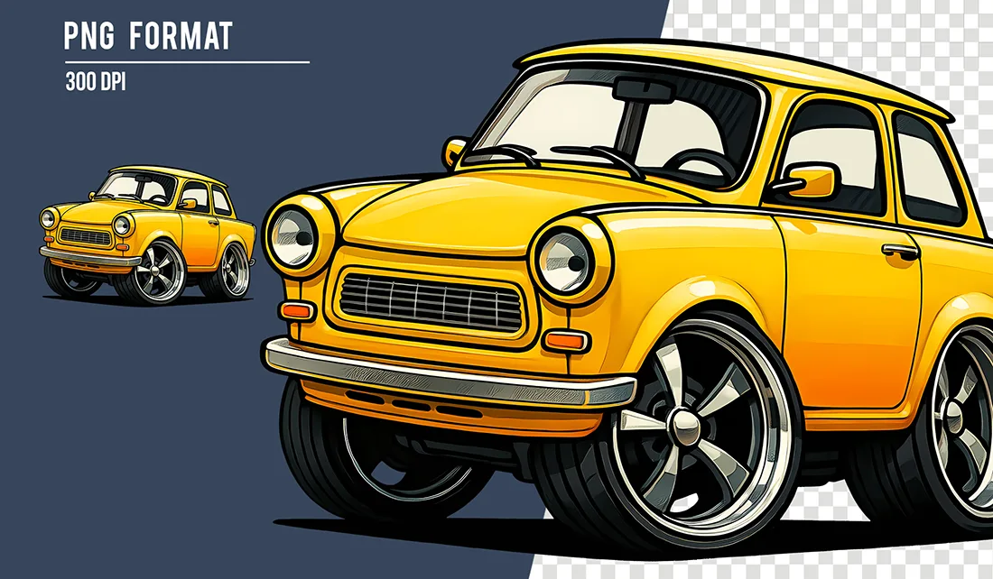 Clipart Trabant PNG – Samochód Pakiet Grafik DDR Auto Trabi 601 clipart auto retro PNG