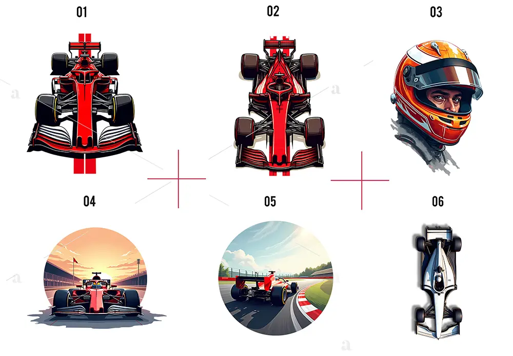 Formuła 1 Grafiki PNG F1 dla fanów Wyścigów