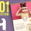 kalendarze dla dzieci 2027 szablony A3 wzory do pobrania