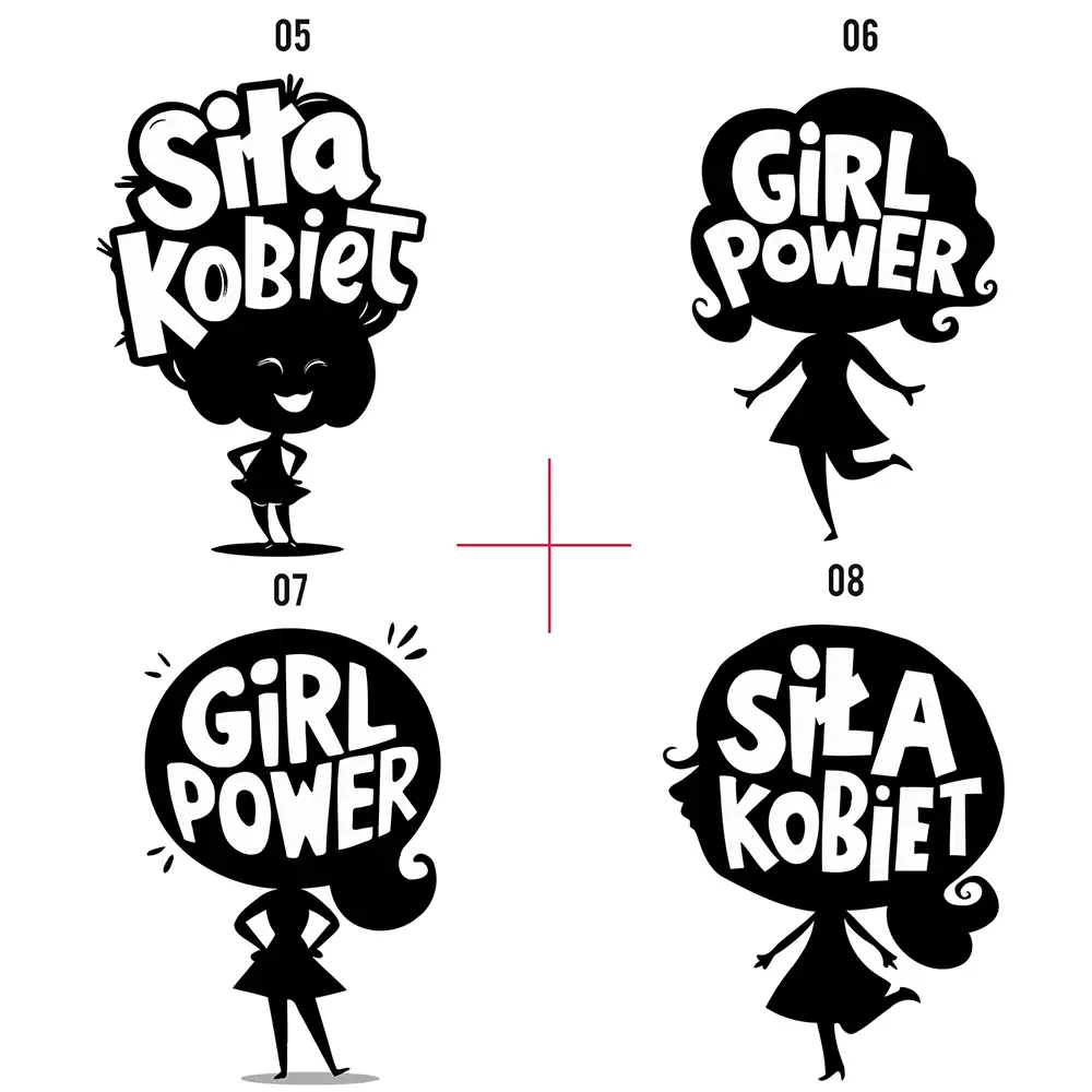 girl pwr sila kobiet grafiki svg png moc dziewczyn 5-8