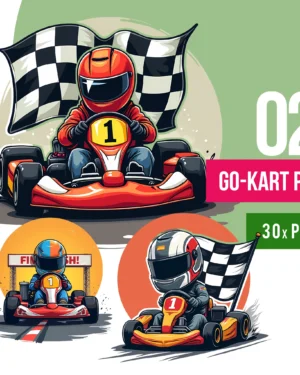 gokart kliparty karting png grafiki