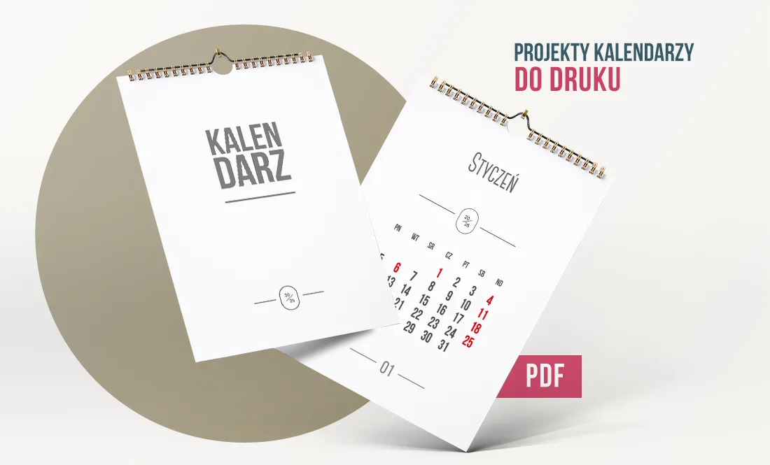 Planer Roczny 2026 PDF do Druku - Kalendarz A4 do Domu i Biura Planer Roczny 2026 PDF do Druku - Kalendarz A4 do Domu i Biura