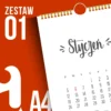 Kalendarz 2026 do druku – 12 miesięcy w formacie A4 PDF