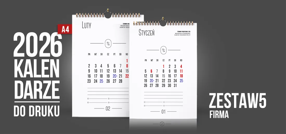 Kalendarz Przedsiębiorcy 2026 PDF do Druku - Planer Biznesowy dla Firmy Kalendarz Przedsiębiorcy 2026 PDF do Druku - Planer Biznesowy dla Firmy
