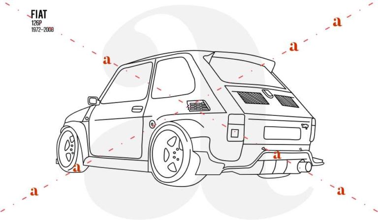 Kolorowanki Polskie Klasyki Motoryzacja Samochody PDF do Wydrukowania