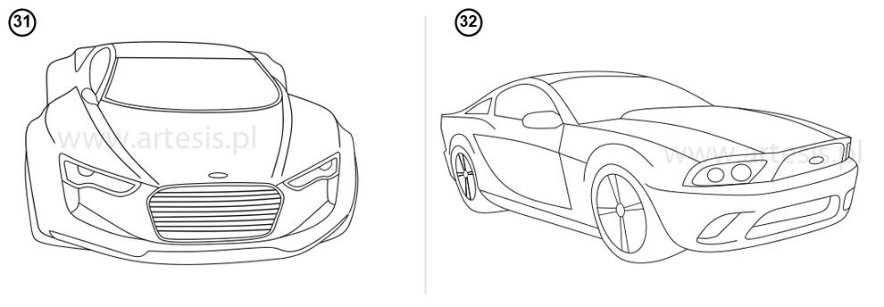 Kolorowanki pdf do wydrukowania auta wyścigowe