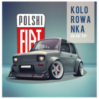 Samochody do kolorowania auta PRL Jelcz Star Syrena Polonez