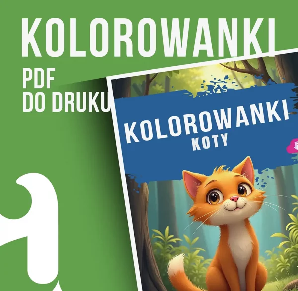 Kolorowanki Kotki Do Druku Pdf Różne Koty Do pobrania online