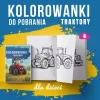 kolorowanki traktory dzieci do pobrania ciągniki