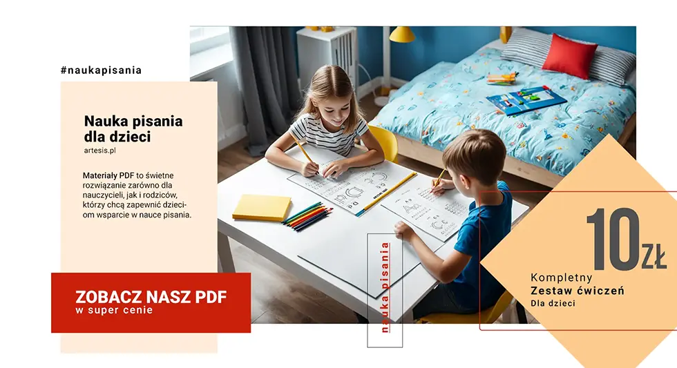 Jak Uczyć Dziecko Pisania? Ćwiczenia i Materiały PDF do Pobrania