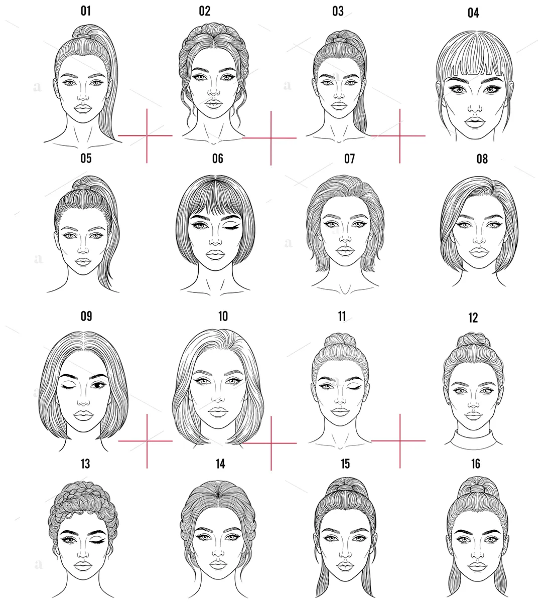 Karty do Makijażu PDF – Szablony Ćwiczeniowe Makeup do Druku | Wizaż