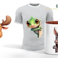 Słodkie Zwierzaki PNG do Pobrania: Grafiki do Druku i Projektów