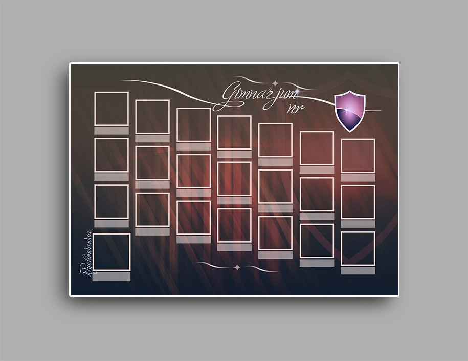 tablo absolwentów wzór