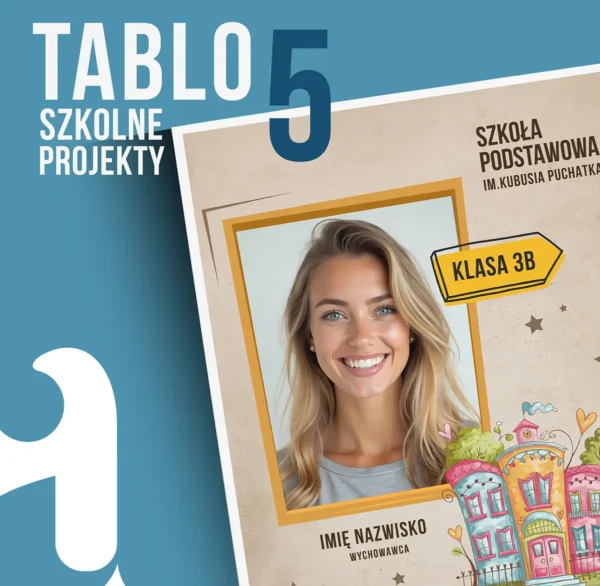 Tablo dla Klasy Profesjonalne Szablony Układ zdjęć z5