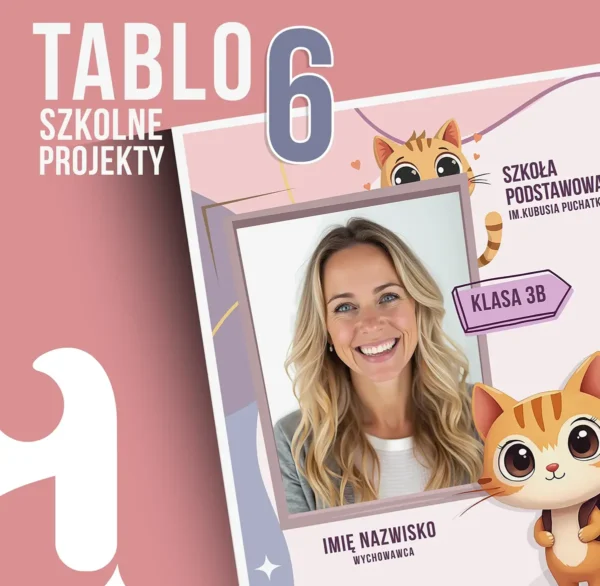Tablo Maturalne dla szkoly ramki cyfrowe projekty