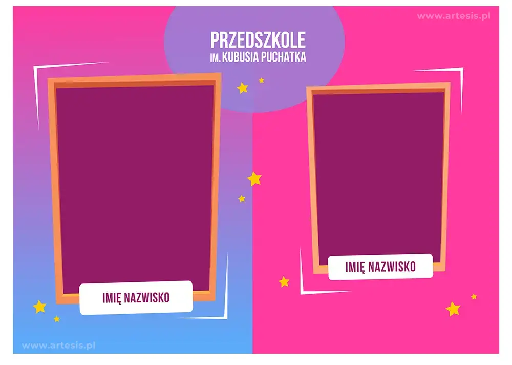 tablo przedszkole dzieci klasa kolaż zdjecia 05