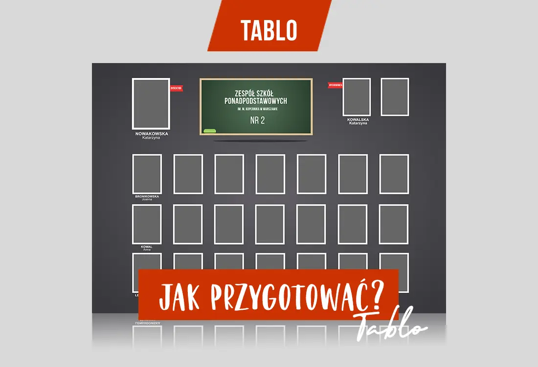 Jak zrobić Tablo przy pomocy gotowych szablonów