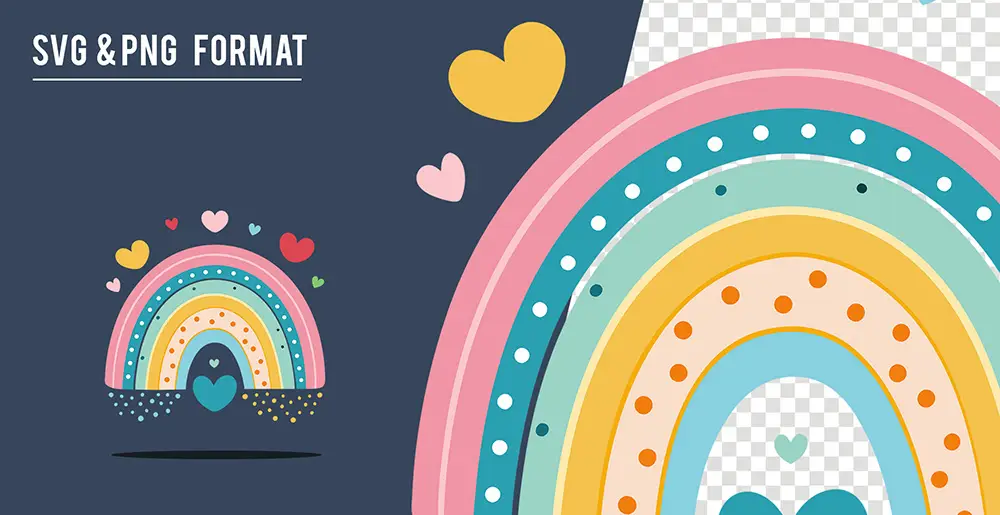 tecza clipart grafiki wektor svg 2